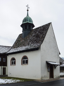 Christkath. Kapelle Walbach Vorher vorne