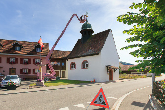 Restauration Kapelle Wallbach